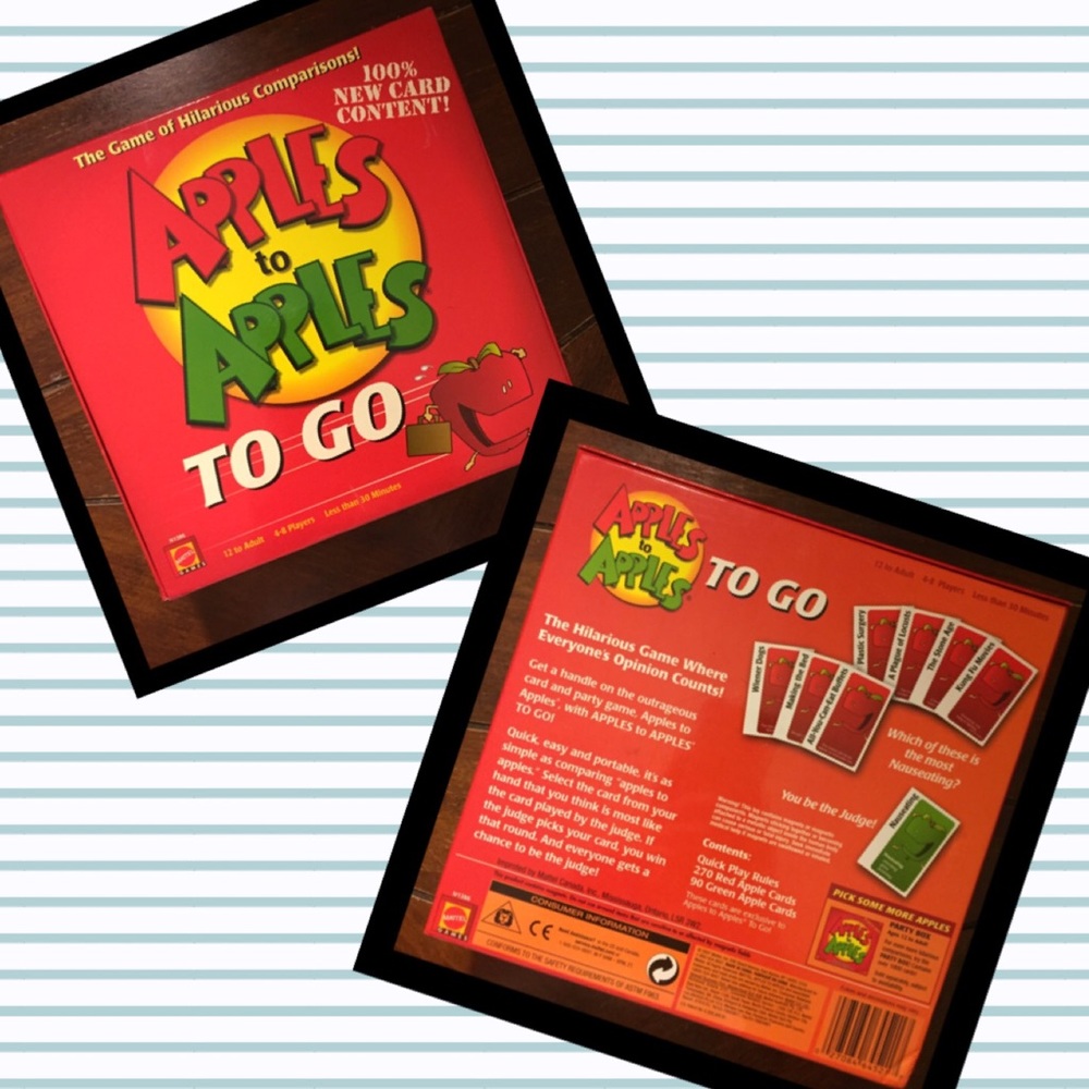 “Apples to Apples” card game- NEW IN BOX